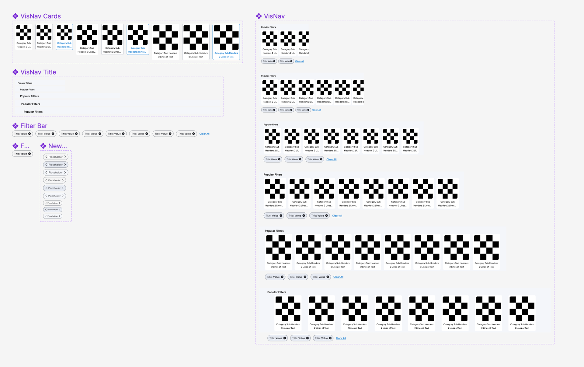 VisNav component library